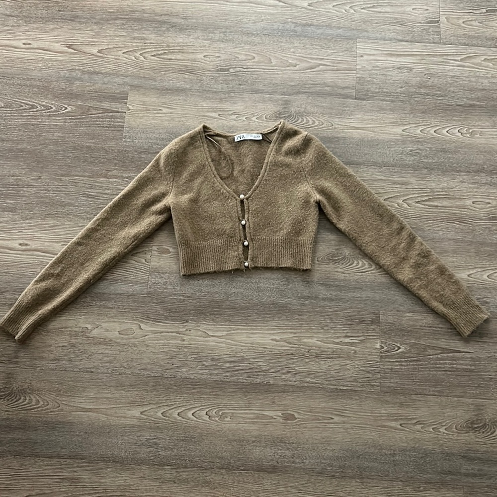 Zara crop sweater